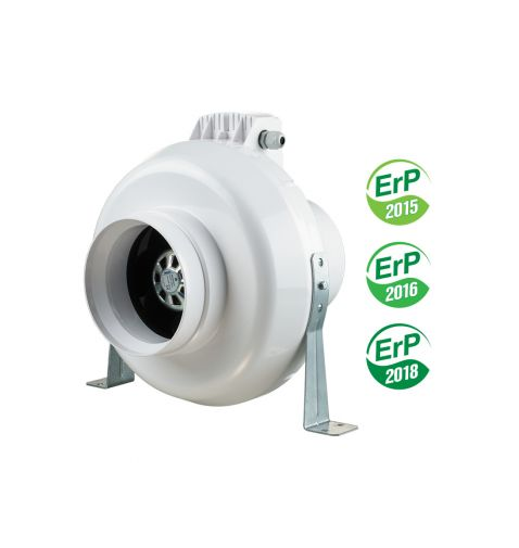 Канальний вентилятор Вентс ВК 125 ЕС (бурий короб) - фото 1